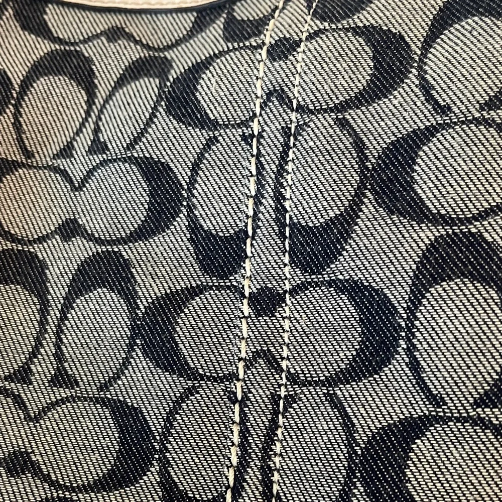 Coach Bleeker trim denim bucket bag - Picture 9 of 11